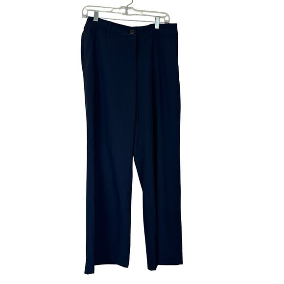 The Lady & The Sailor Pants - The Lady & the Sailor Navy Blue Wide Leg Lightweight Trousers sz 3=M/L NWOT